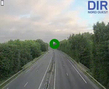 <h2>Webcam sur le périphérique de Caen (N814) à l'est de la ville, à Mondeville hauteur de la sortie 2, Presqu'île-Rives de l'Orne, au bout de l'autoroute A13</h2>