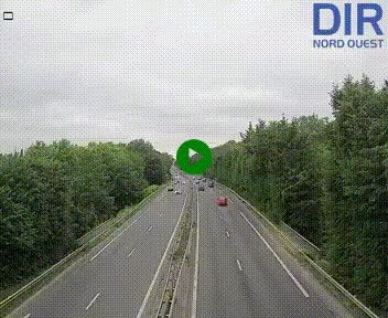 <h2>Webcam sur le périphérique de Caen (N814) à l'est de la ville, à Mondeville hauteur de la sortie 2, Presqu'île-Rives de l'Orne, au bout de l'autoroute A13</h2>