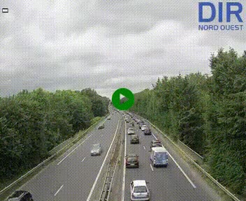 <h2>Webcam sur le périphérique de Caen (N814) à l'est de la ville, à Mondeville hauteur de la sortie 2, Presqu'île-Rives de l'Orne, au bout de l'autoroute A13</h2>