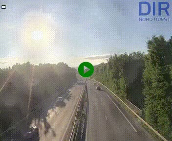 <h2>Webcam sur le périphérique de Caen (N814) à l'est de la ville, à Mondeville hauteur de la sortie 2, Presqu'île-Rives de l'Orne, au bout de l'autoroute A13</h2>