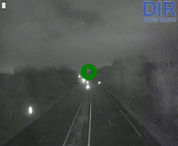 Webcam sur le périphérique de Caen (N814) à l'est de la ville, à Mondeville hauteur de la sortie 2, Presqu'île-Rives de l'Orne, au bout de l'autoroute A13