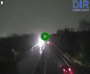 <h2>Webcam sur le périphérique de Caen (N814) à l'est de la ville, à Mondeville hauteur de la sortie 2, Presqu'île-Rives de l'Orne, au bout de l'autoroute A13</h2>
