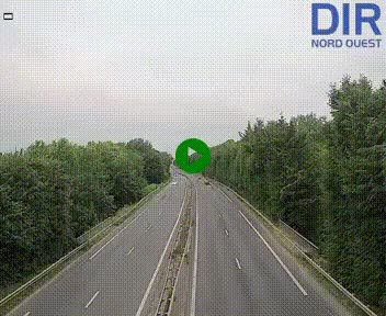 <h2>Webcam sur le périphérique de Caen (N814) à l'est de la ville, à Mondeville hauteur de la sortie 2, Presqu'île-Rives de l'Orne, au bout de l'autoroute A13</h2>