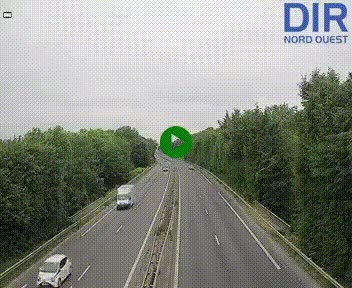 <h2>Webcam sur le périphérique de Caen (N814) à l'est de la ville, à Mondeville hauteur de la sortie 2, Presqu'île-Rives de l'Orne, au bout de l'autoroute A13</h2>
