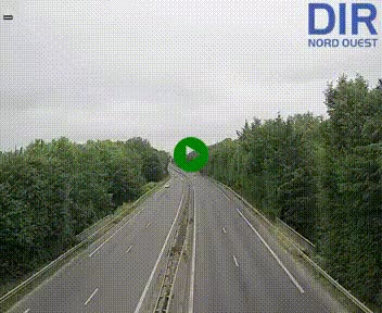 <h2>Webcam sur le périphérique de Caen (N814) à l'est de la ville, à Mondeville hauteur de la sortie 2, Presqu'île-Rives de l'Orne, au bout de l'autoroute A13</h2>