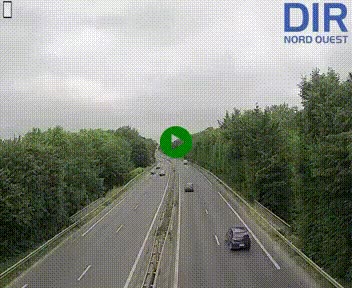 <h2>Webcam sur le périphérique de Caen (N814) à l'est de la ville, à Mondeville hauteur de la sortie 2, Presqu'île-Rives de l'Orne, au bout de l'autoroute A13</h2>