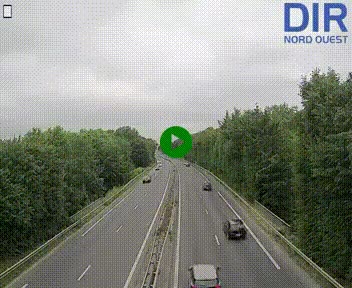 <h2>Webcam sur le périphérique de Caen (N814) à l'est de la ville, à Mondeville hauteur de la sortie 2, Presqu'île-Rives de l'Orne, au bout de l'autoroute A13</h2>