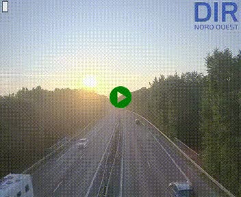 <h2>Webcam sur le périphérique de Caen (N814) à l'est de la ville, à Mondeville hauteur de la sortie 2, Presqu'île-Rives de l'Orne, au bout de l'autoroute A13</h2>