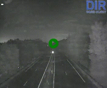 <h2>Webcam sur le périphérique de Caen (N814) à l'est de la ville, à Mondeville hauteur de la sortie 2, Presqu'île-Rives de l'Orne, au bout de l'autoroute A13</h2>