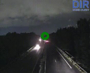 <h2>Webcam sur le périphérique de Caen (N814) à l'est de la ville, à Mondeville hauteur de la sortie 2, Presqu'île-Rives de l'Orne, au bout de l'autoroute A13</h2>