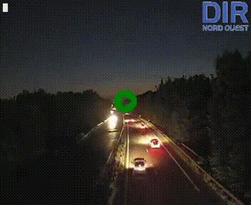 <h2>Webcam sur le périphérique de Caen (N814) à l'est de la ville, à Mondeville hauteur de la sortie 2, Presqu'île-Rives de l'Orne, au bout de l'autoroute A13</h2>