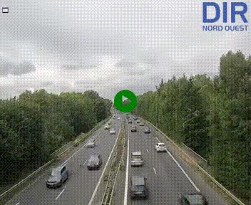 <h2>Webcam sur le périphérique de Caen (N814) à l'est de la ville, à Mondeville hauteur de la sortie 2, Presqu'île-Rives de l'Orne, au bout de l'autoroute A13</h2>