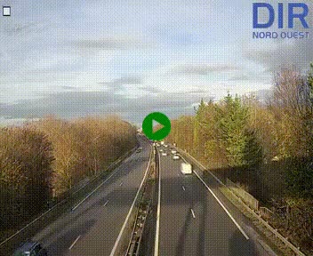 <h2>Webcam sur le périphérique de Caen (N814) à l'est de la ville, à Mondeville hauteur de la sortie 2, Presqu'île-Rives de l'Orne, au bout de l'autoroute A13</h2>