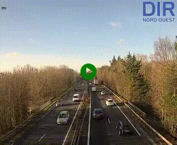 <h2>Webcam sur le périphérique de Caen (N814) à l'est de la ville, à Mondeville hauteur de la sortie 2, Presqu'île-Rives de l'Orne, au bout de l'autoroute A13</h2>