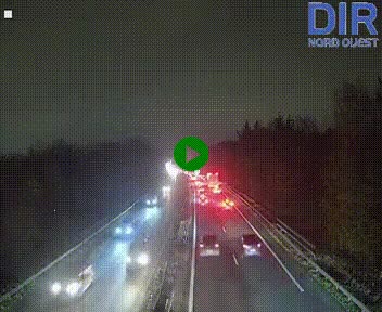 <h2>Webcam sur le périphérique de Caen (N814) à l'est de la ville, à Mondeville hauteur de la sortie 2, Presqu'île-Rives de l'Orne, au bout de l'autoroute A13</h2>