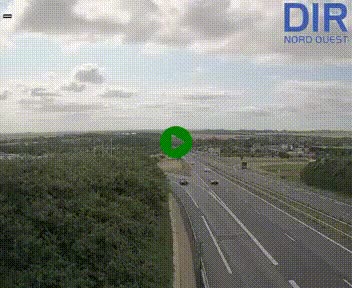 <h2>Webcam au début de l'A84 sur le périphérique Ouest de Caen (N814) à hauteur de la sortie 9, Porte de Bretagne</h2>
