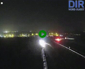 <h2>Webcam au début de l'A84 sur le périphérique Ouest de Caen (N814) à hauteur de la sortie 9, Porte de Bretagne</h2>