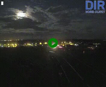 <h2>Webcam au début de l'A84 sur le périphérique Ouest de Caen (N814) à hauteur de la sortie 9, Porte de Bretagne</h2>