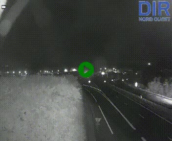 Webcam au début de l'A84 sur le périphérique Ouest de Caen (N814) à hauteur de la sortie 9, Porte de Bretagne
