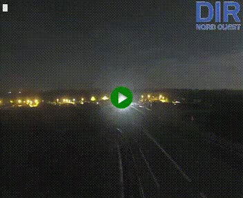 <h2>Webcam au début de l'A84 sur le périphérique Ouest de Caen (N814) à hauteur de la sortie 9, Porte de Bretagne</h2>