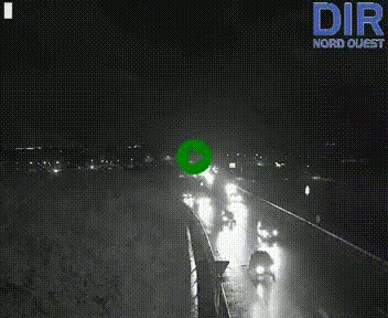 <h2>Webcam au début de l'A84 sur le périphérique Ouest de Caen (N814) à hauteur de la sortie 9, Porte de Bretagne</h2>