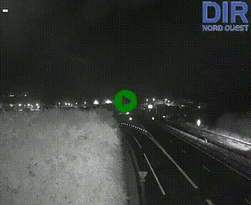 Webcam au début de l'A84 sur le périphérique Ouest de Caen (N814) à hauteur de la sortie 9, Porte de Bretagne