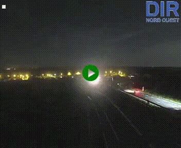 <h2>Webcam au début de l'A84 sur le périphérique Ouest de Caen (N814) à hauteur de la sortie 9, Porte de Bretagne</h2>