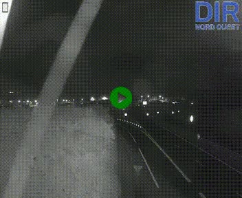 <h2>Webcam au début de l'A84 sur le périphérique Ouest de Caen (N814) à hauteur de la sortie 9, Porte de Bretagne</h2>