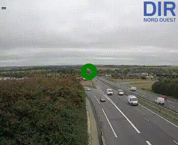 <h2>Webcam au début de l'A84 sur le périphérique Ouest de Caen (N814) à hauteur de la sortie 9, Porte de Bretagne</h2>