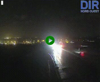 <h2>Webcam au début de l'A84 sur le périphérique Ouest de Caen (N814) à hauteur de la sortie 9, Porte de Bretagne</h2>