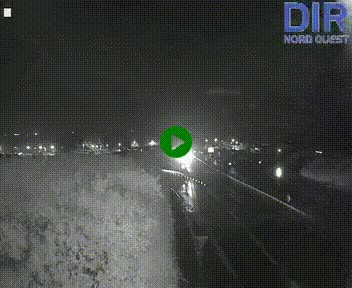 <h2>Webcam au début de l'A84 sur le périphérique Ouest de Caen (N814) à hauteur de la sortie 9, Porte de Bretagne</h2>