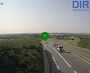<h2>Webcam au début de l'A84 sur le périphérique Ouest de Caen (N814) à hauteur de la sortie 9, Porte de Bretagne</h2>