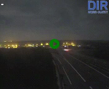 <h2>Webcam au début de l'A84 sur le périphérique Ouest de Caen (N814) à hauteur de la sortie 9, Porte de Bretagne</h2>
