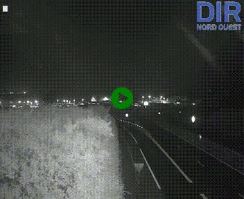 <h2>Webcam au début de l'A84 sur le périphérique Ouest de Caen (N814) à hauteur de la sortie 9, Porte de Bretagne</h2>