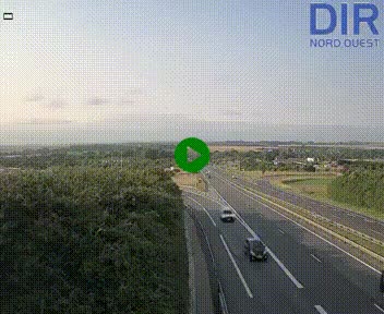 <h2>Webcam au début de l'A84 sur le périphérique Ouest de Caen (N814) à hauteur de la sortie 9, Porte de Bretagne</h2>