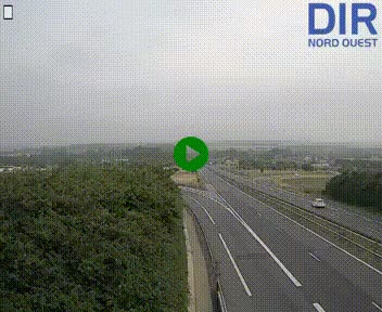 <h2>Webcam au début de l'A84 sur le périphérique Ouest de Caen (N814) à hauteur de la sortie 9, Porte de Bretagne</h2>