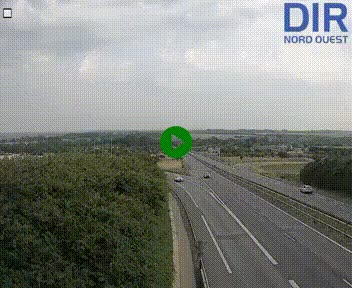 <h2>Webcam au début de l'A84 sur le périphérique Ouest de Caen (N814) à hauteur de la sortie 9, Porte de Bretagne</h2>