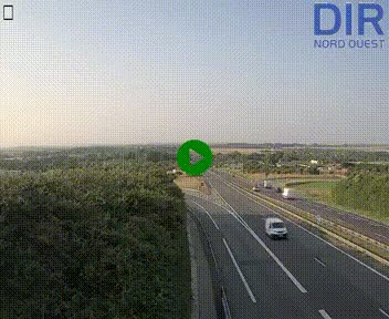 <h2>Webcam au début de l'A84 sur le périphérique Ouest de Caen (N814) à hauteur de la sortie 9, Porte de Bretagne</h2>