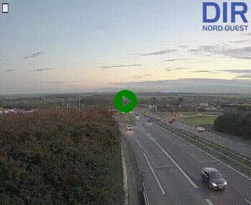 <h2>Webcam au début de l'A84 sur le périphérique Ouest de Caen (N814) à hauteur de la sortie 9, Porte de Bretagne</h2>