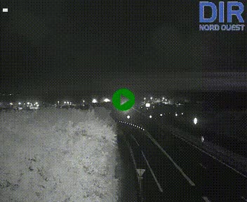 <h2>Webcam au début de l'A84 sur le périphérique Ouest de Caen (N814) à hauteur de la sortie 9, Porte de Bretagne</h2>