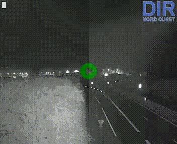 <h2>Webcam au début de l'A84 sur le périphérique Ouest de Caen (N814) à hauteur de la sortie 9, Porte de Bretagne</h2>