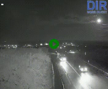 <h2>Webcam au début de l'A84 sur le périphérique Ouest de Caen (N814) à hauteur de la sortie 9, Porte de Bretagne</h2>