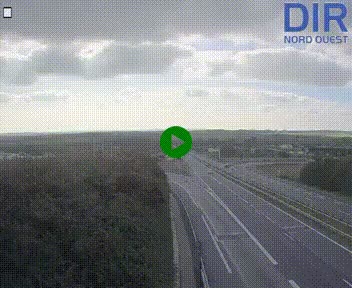 <h2>Webcam au début de l'A84 sur le périphérique Ouest de Caen (N814) à hauteur de la sortie 9, Porte de Bretagne</h2>