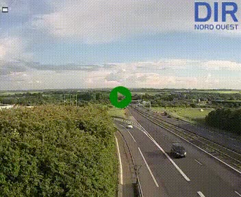 <h2>Webcam au début de l'A84 sur le périphérique Ouest de Caen (N814) à hauteur de la sortie 9, Porte de Bretagne</h2>