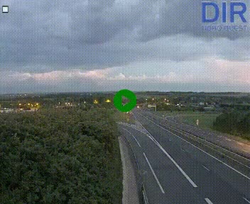 <h2>Webcam au début de l'A84 sur le périphérique Ouest de Caen (N814) à hauteur de la sortie 9, Porte de Bretagne</h2>