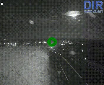 <h2>Webcam au début de l'A84 sur le périphérique Ouest de Caen (N814) à hauteur de la sortie 9, Porte de Bretagne</h2>