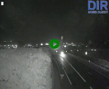 <h2>Webcam au début de l'A84 sur le périphérique Ouest de Caen (N814) à hauteur de la sortie 9, Porte de Bretagne</h2>