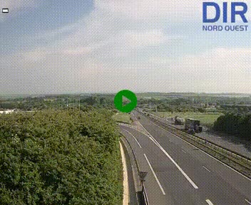 <h2>Webcam au début de l'A84 sur le périphérique Ouest de Caen (N814) à hauteur de la sortie 9, Porte de Bretagne</h2>