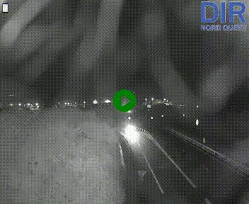<h2>Webcam au début de l'A84 sur le périphérique Ouest de Caen (N814) à hauteur de la sortie 9, Porte de Bretagne</h2>