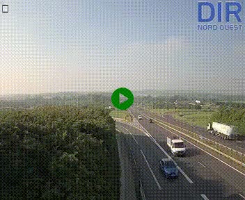 <h2>Webcam au début de l'A84 sur le périphérique Ouest de Caen (N814) à hauteur de la sortie 9, Porte de Bretagne</h2>